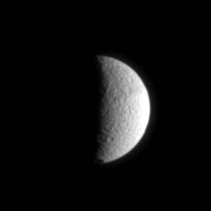 Saturn's moon Tethys