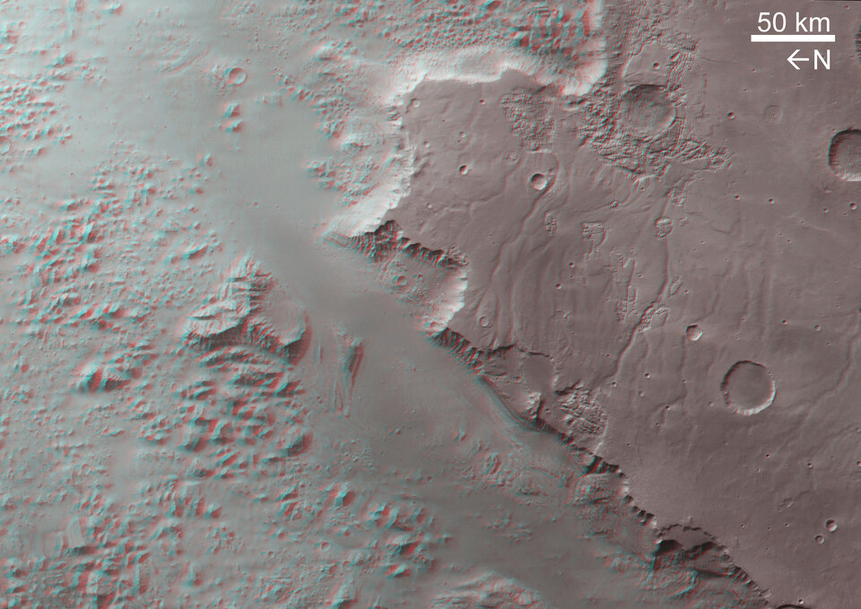 3D image of Eos Chasma