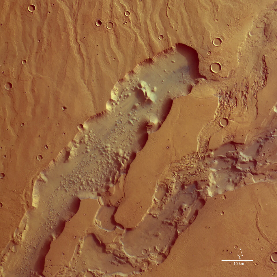 Opname van Mars Express van Dao en Niger Valles: een 'interplanetair communicatienewerk' is belangrijk voor de toekomstige verkenning van Mars