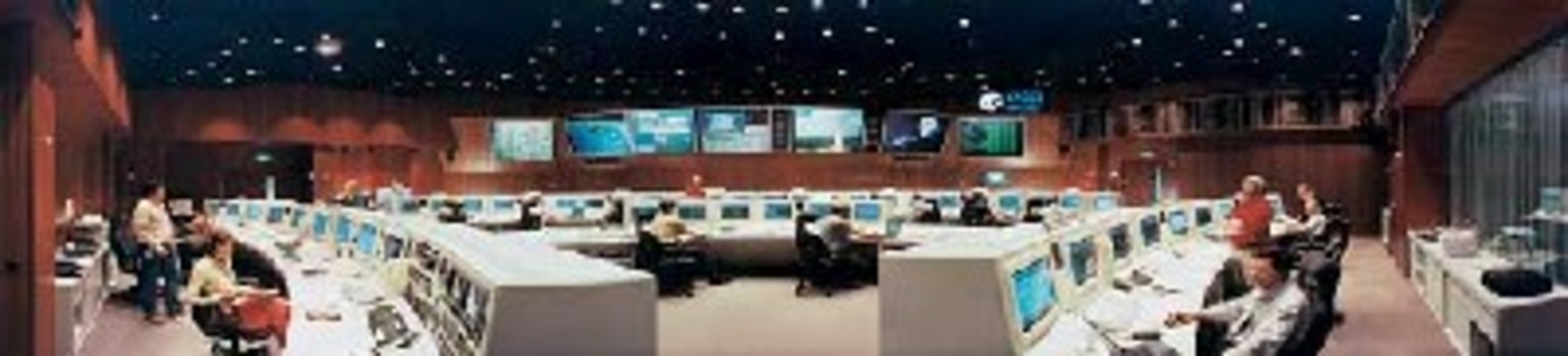 ESA/ESOC Hauptkontrollraum