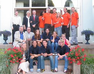 Nuna II team at the residence of the Dutch Ambassador Mr Ader