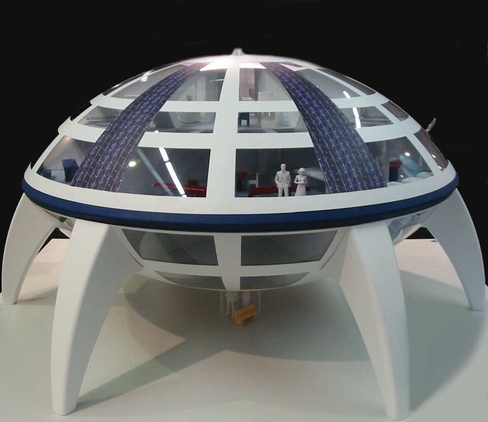 ESA's SpaceHouse - a conceptual design for Earth habitations