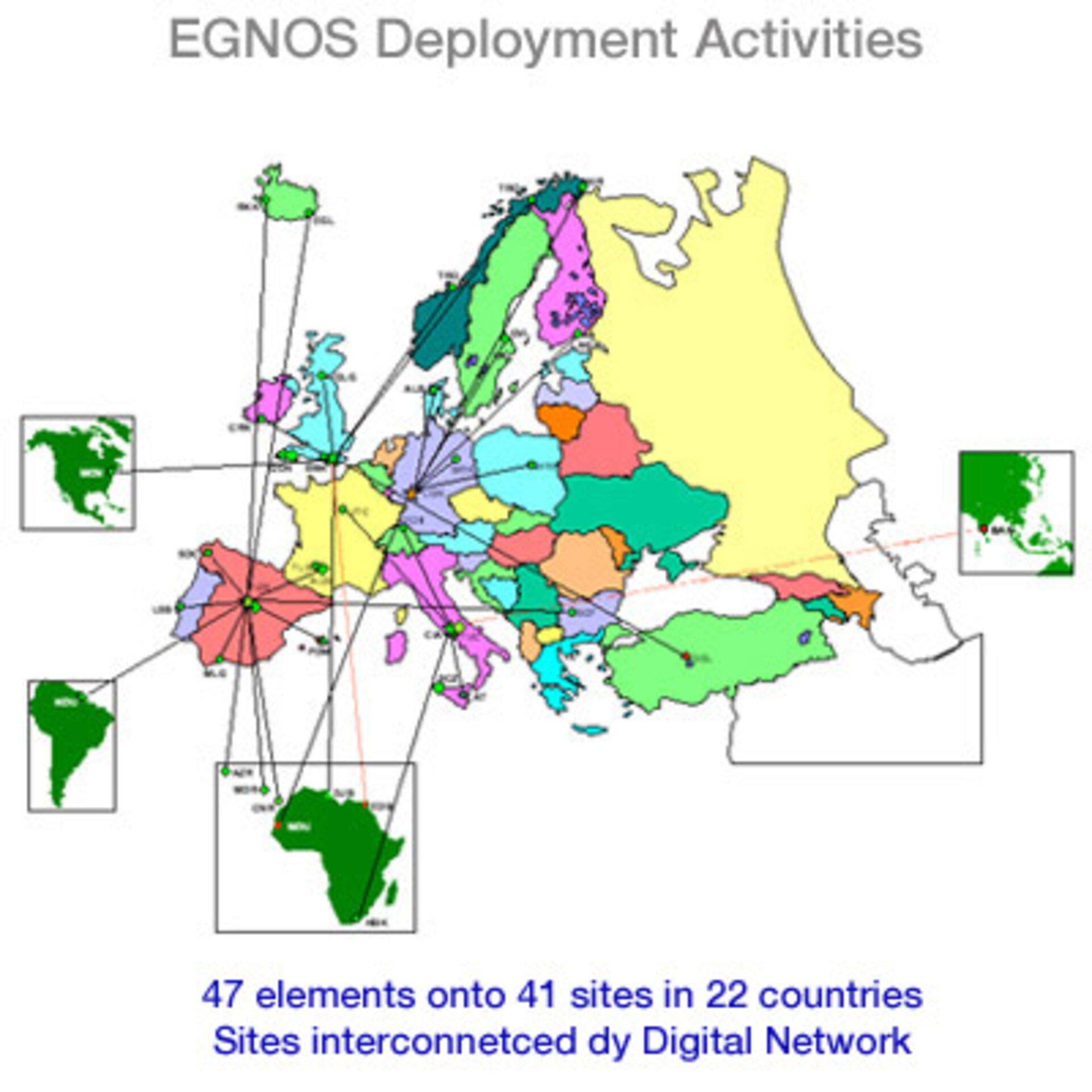 EGNOS deployment map