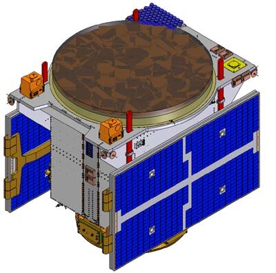 Illustration of the GSTB-V2-A satellite