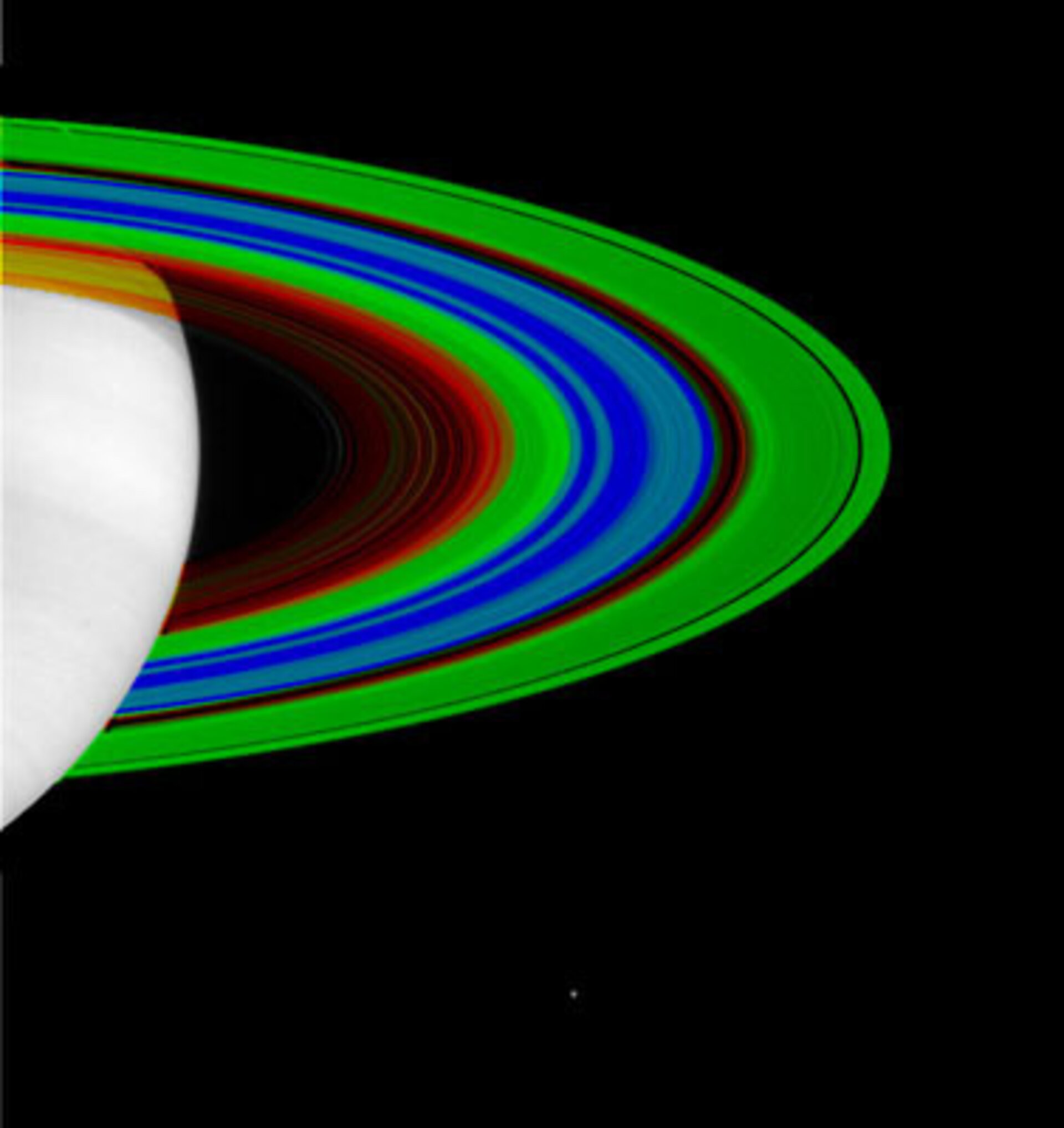 Saturn's rings: cold and colder