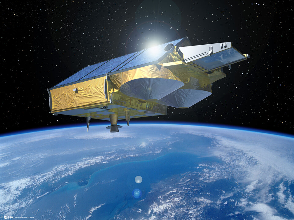 Le satellite CryoSat