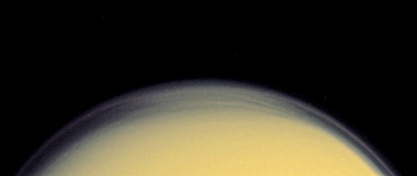 High haze over Titan seen during fly-by