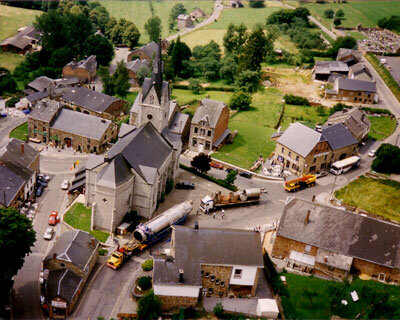 Le village ardennais de Redu a hérité d'un exemplaire complet du lanceur Europa-2.