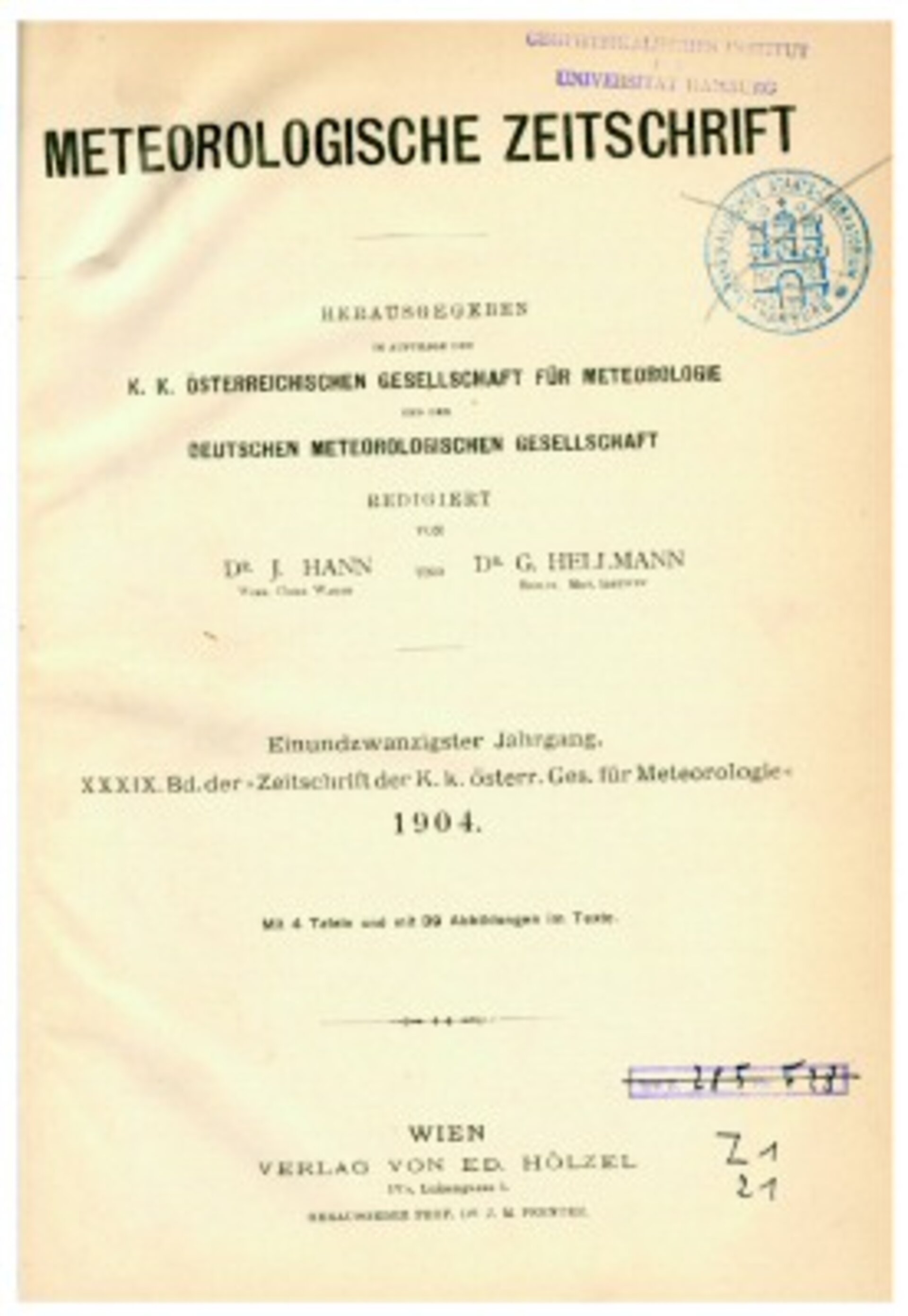 The Bjerknes manuscript (1904)
