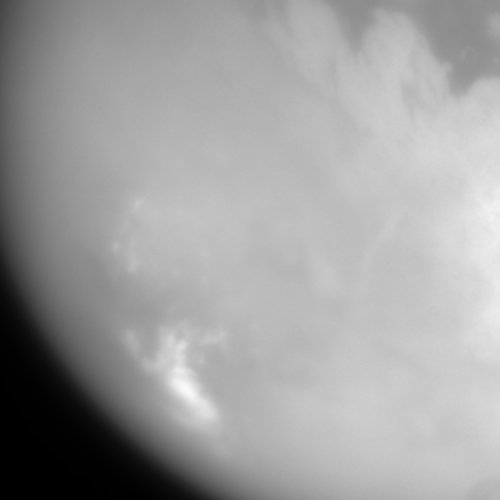 Titan's first close-up
