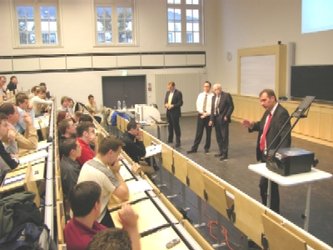 ESA career seminar at Technical University Darmstadt