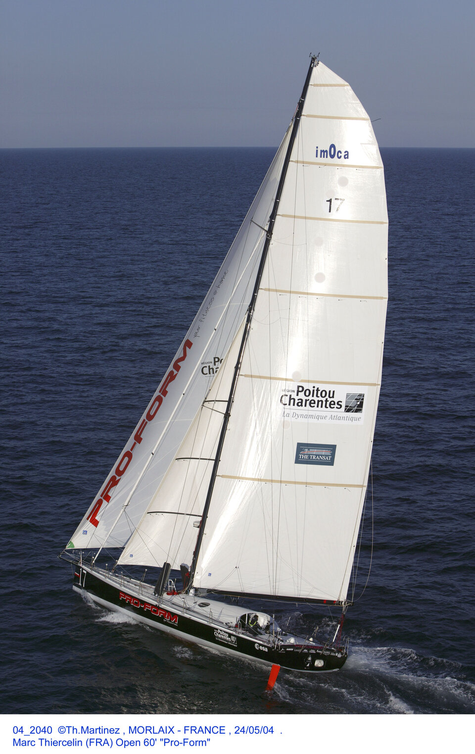 Thiercelin's Pro Form 60 foot sailboat