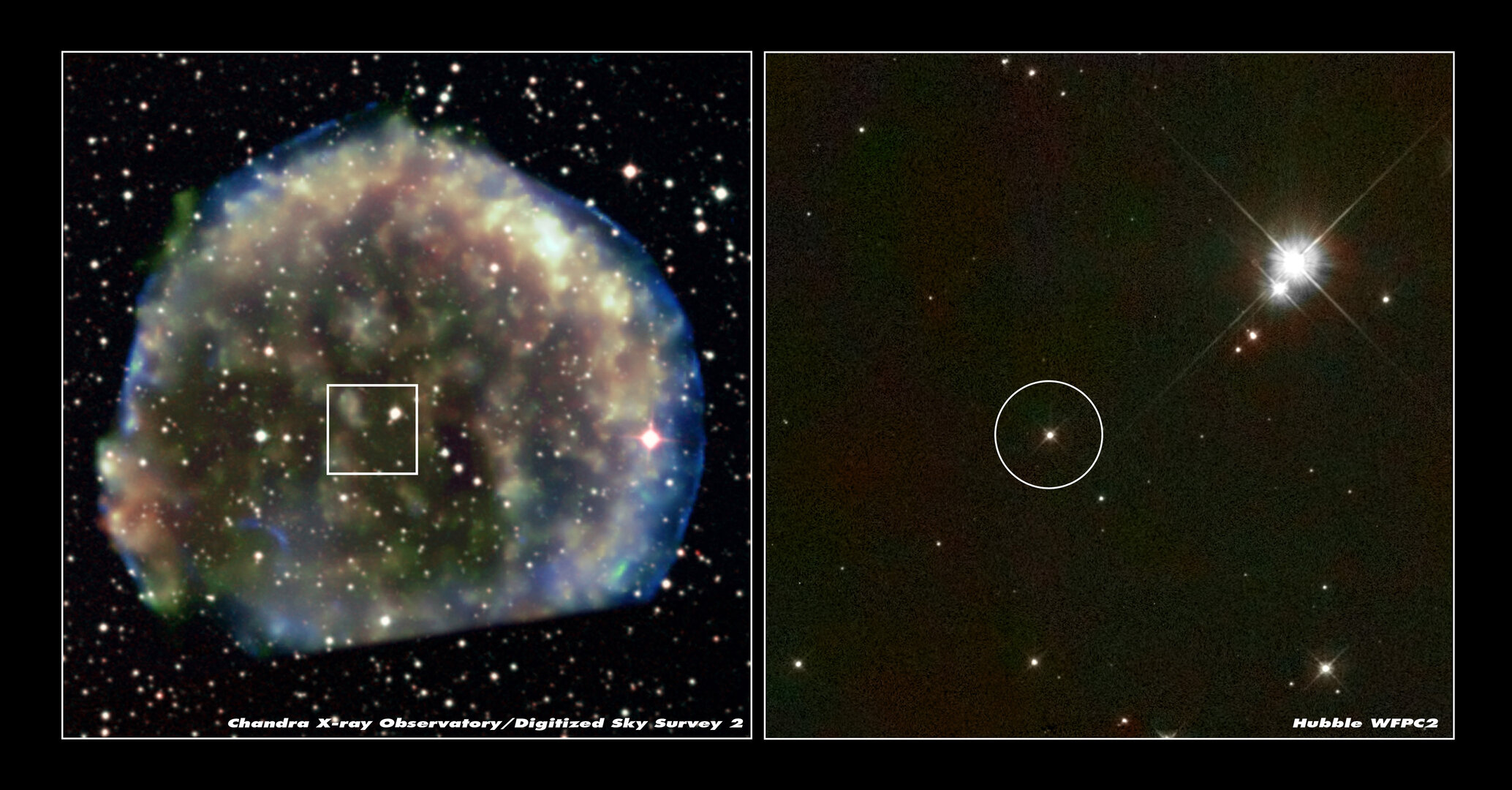 Supernova Tycho vista pelo Hubble