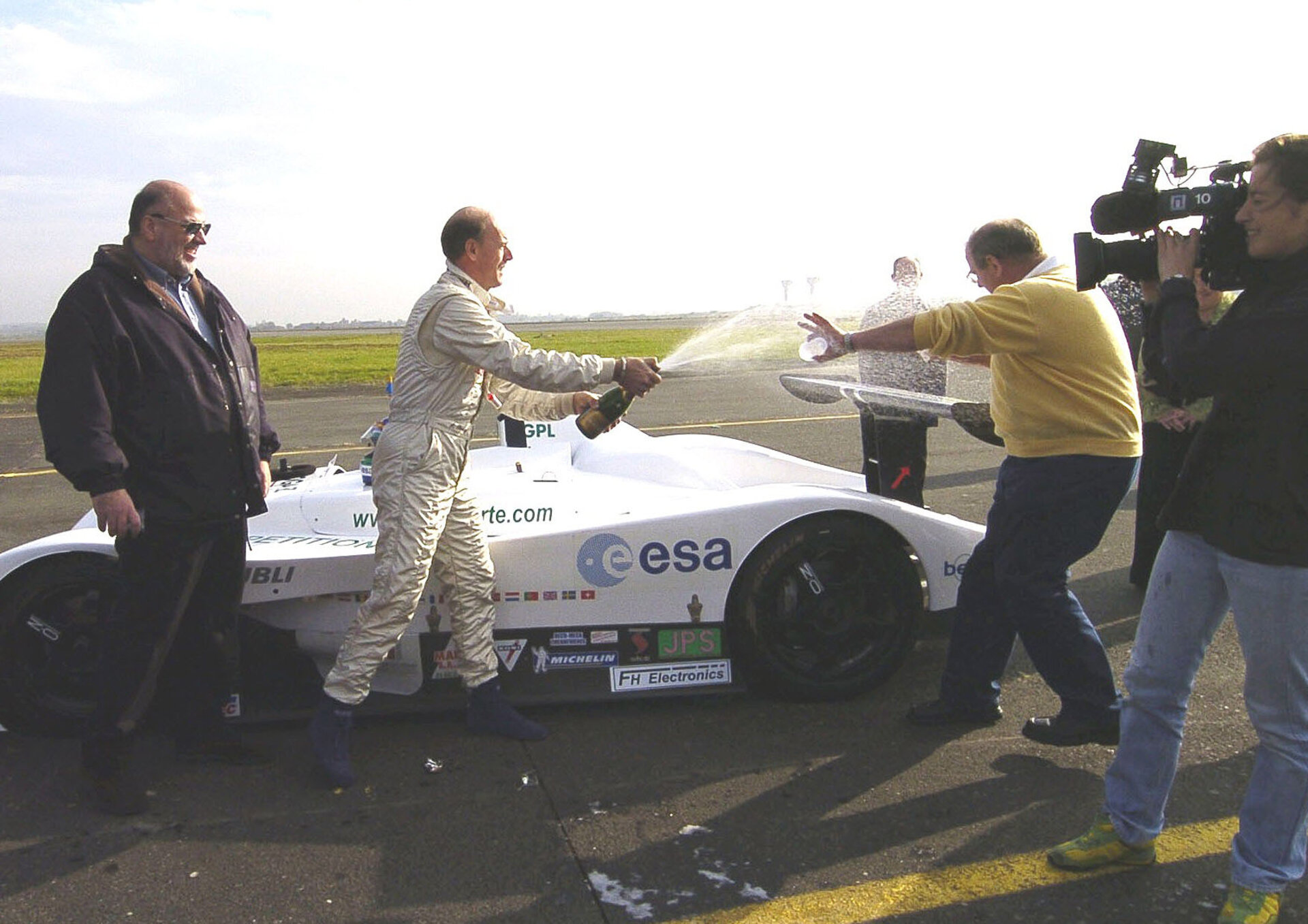 Un record de vitesse célébré selon la tradition