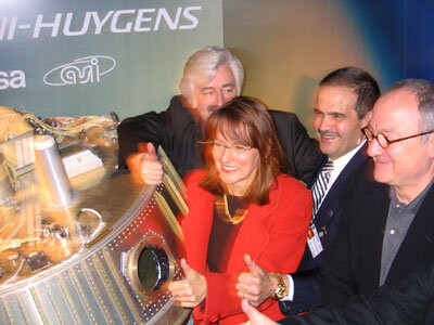 Celebrating Huygens' success