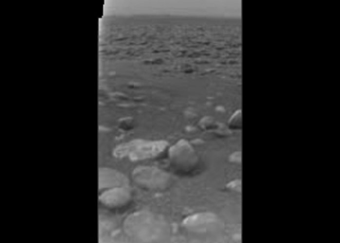 First images from Titan