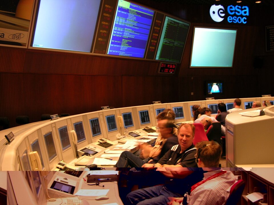ESOC's Main Control Room: heart of the ground segment for any mission