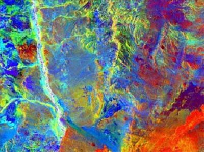 Surface characterisation in basalt areas