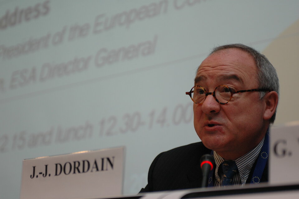 Jean-Jacques Dordain, ESA's Director General