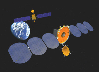 CX OLEV nähert sich dem Zielsatelliten