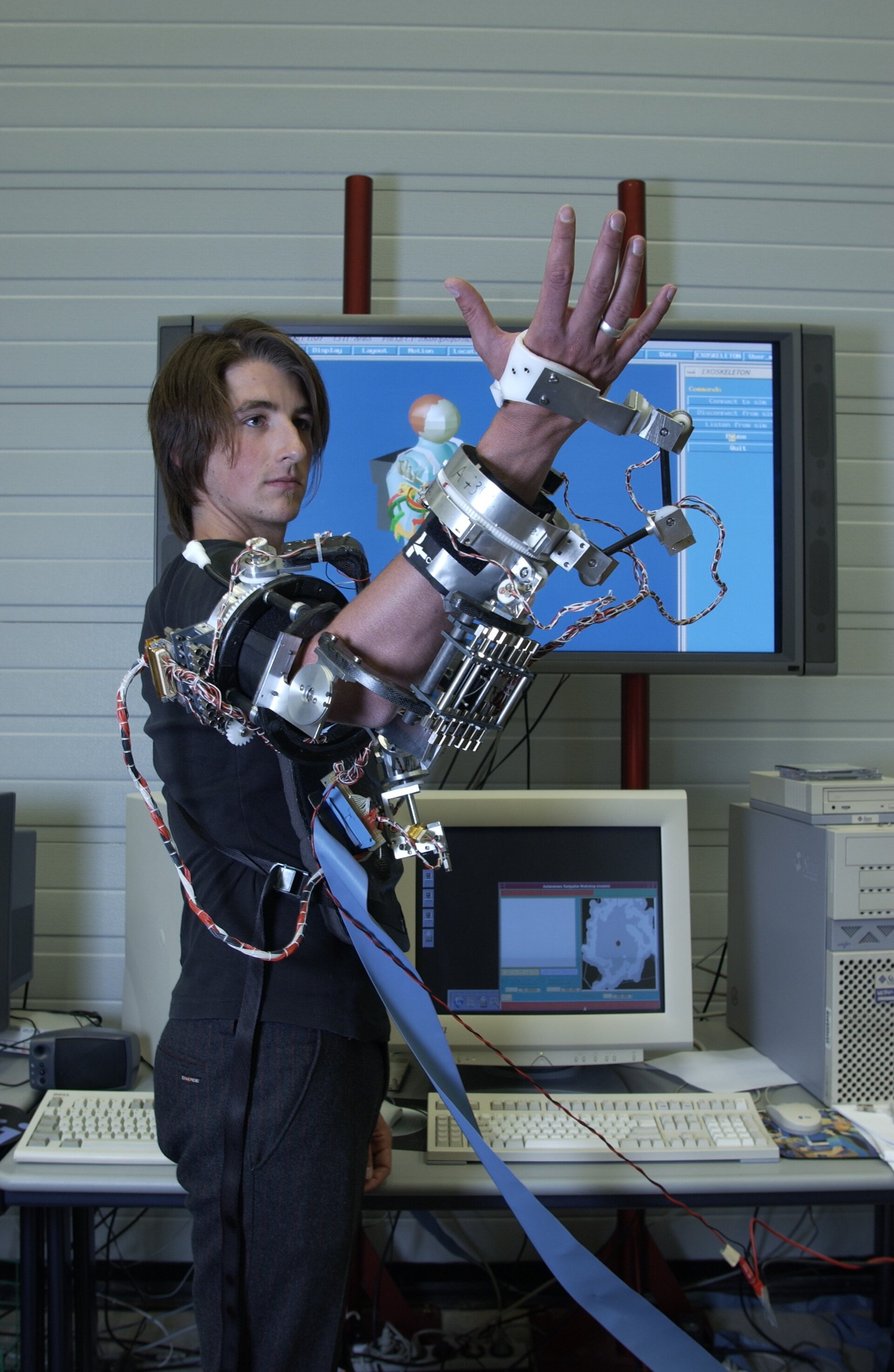 Using a robot arm like your own