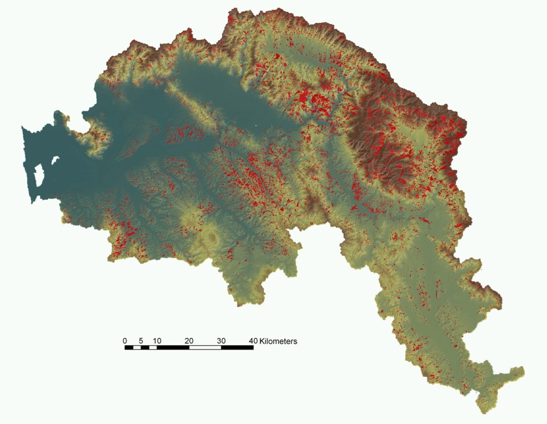 Arno landslides