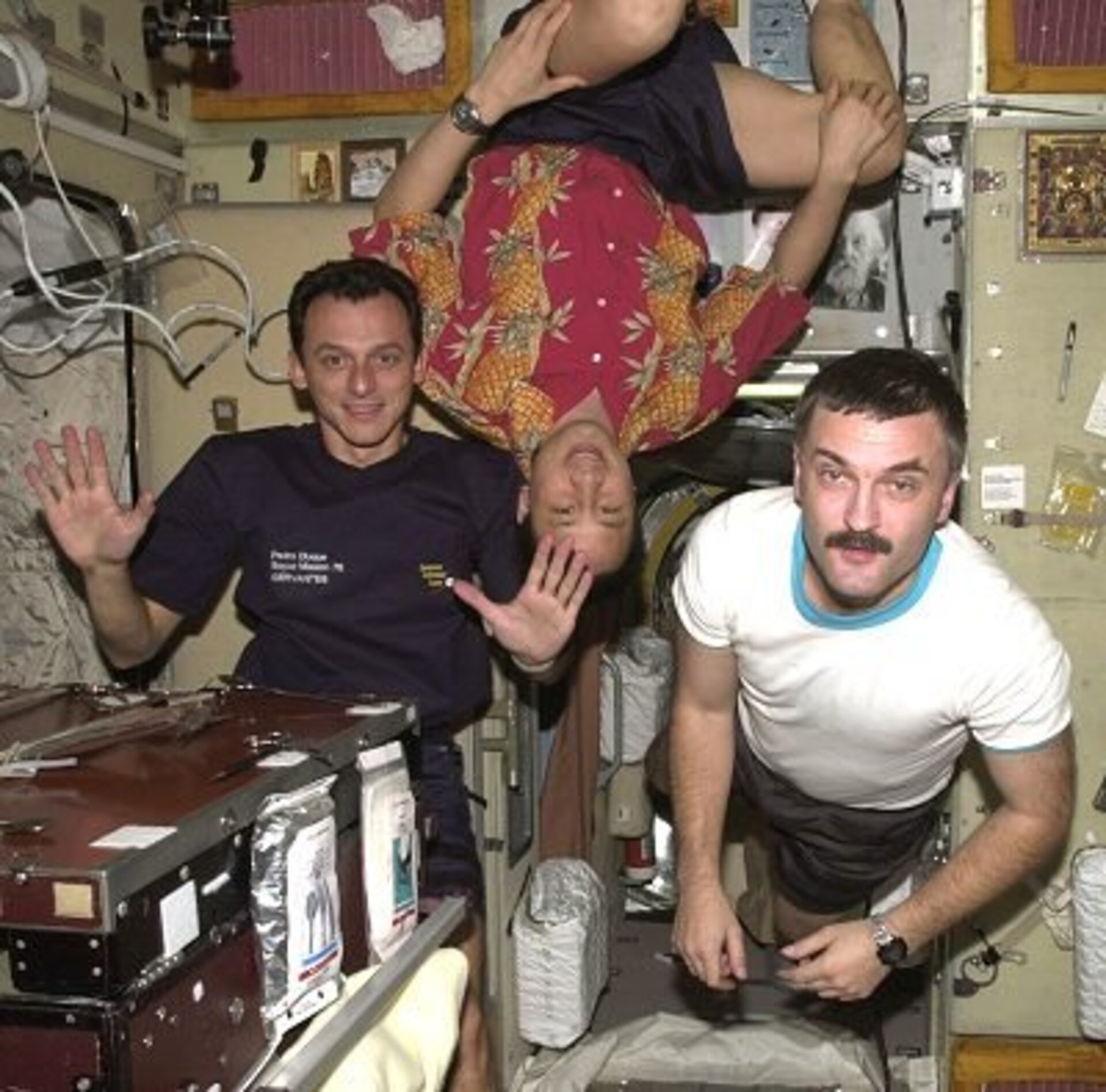 Astronauts in ISS
