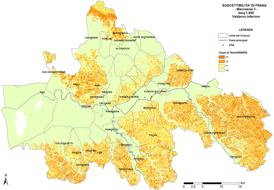 Landslide Susceptibility Mapping product