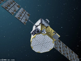 GSTB-V2/B in orbit (artist impression)