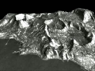 La zona vulcanica dei Campi Flegrei è soggetta alla deformazione dovuta ai movimenti lavici del sottosuolo