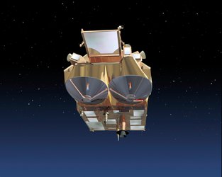 CryoSat front view