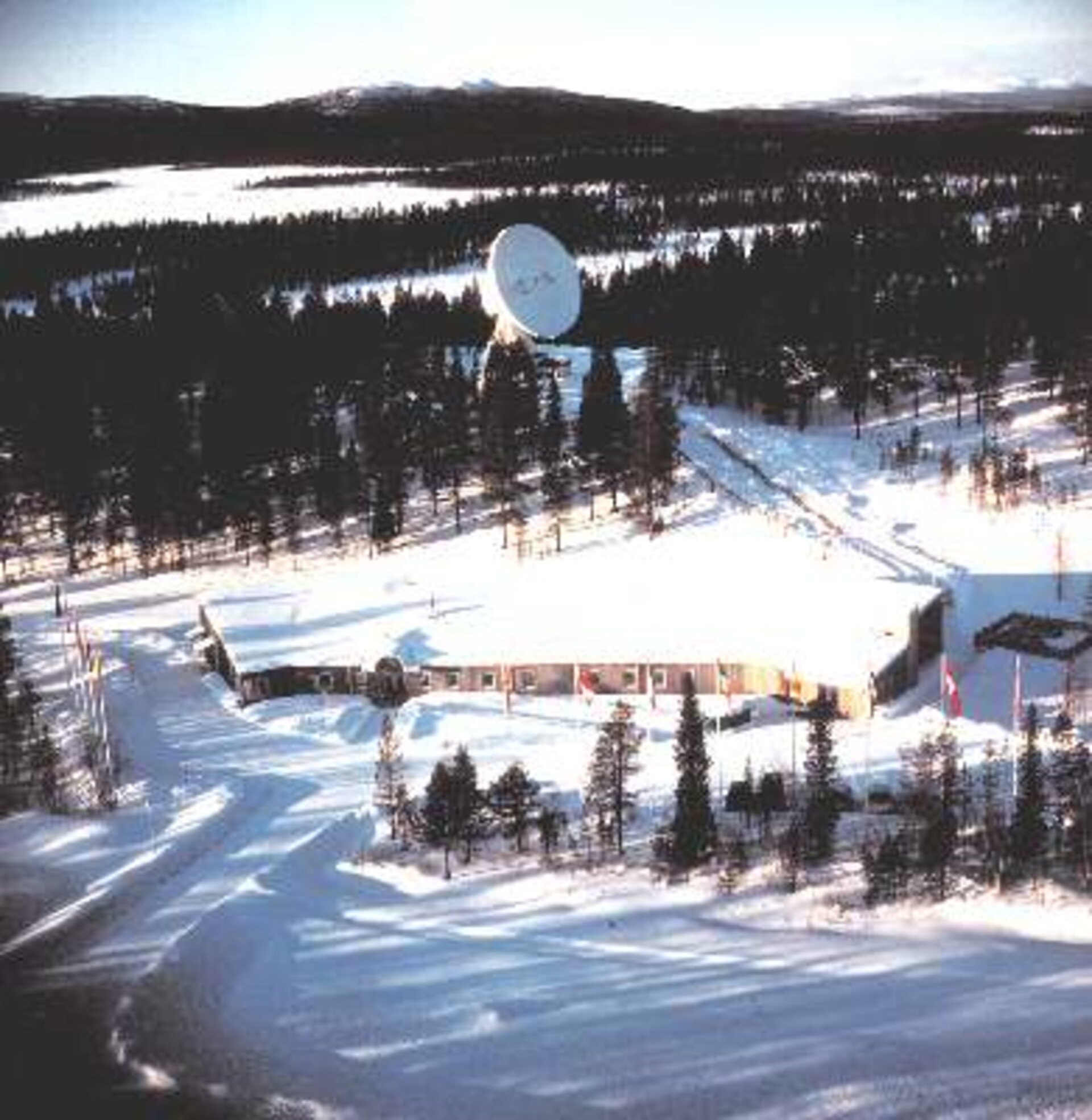ESA station in Kiruna, Sweden
