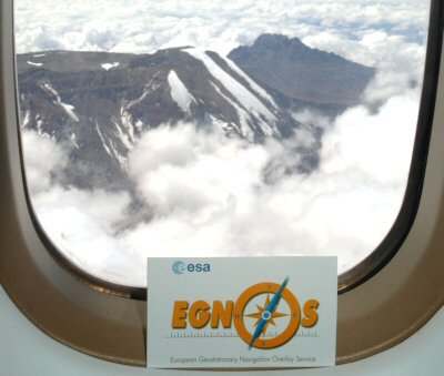 Flying over Mount Kilimanjaro, Tanzania