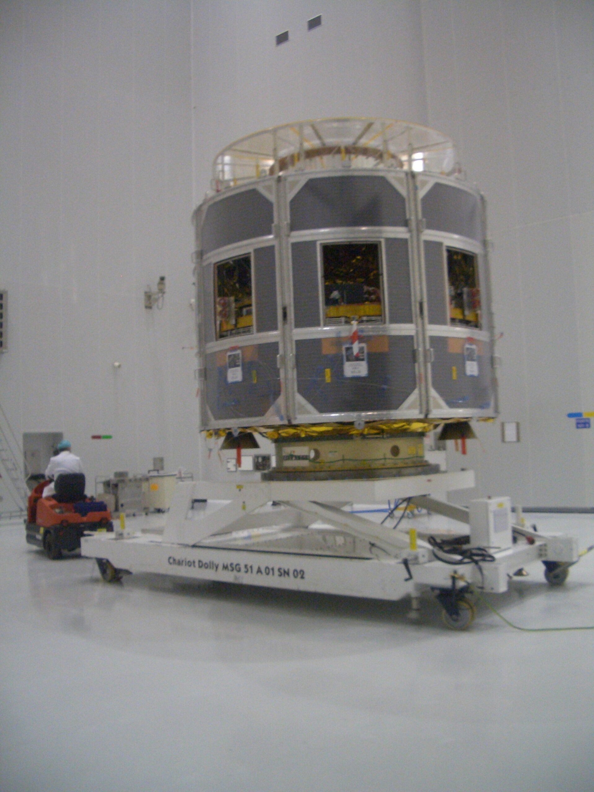 MSG-2 in S5-C clean-room