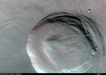 3D anaglyph view of Biblis Patera