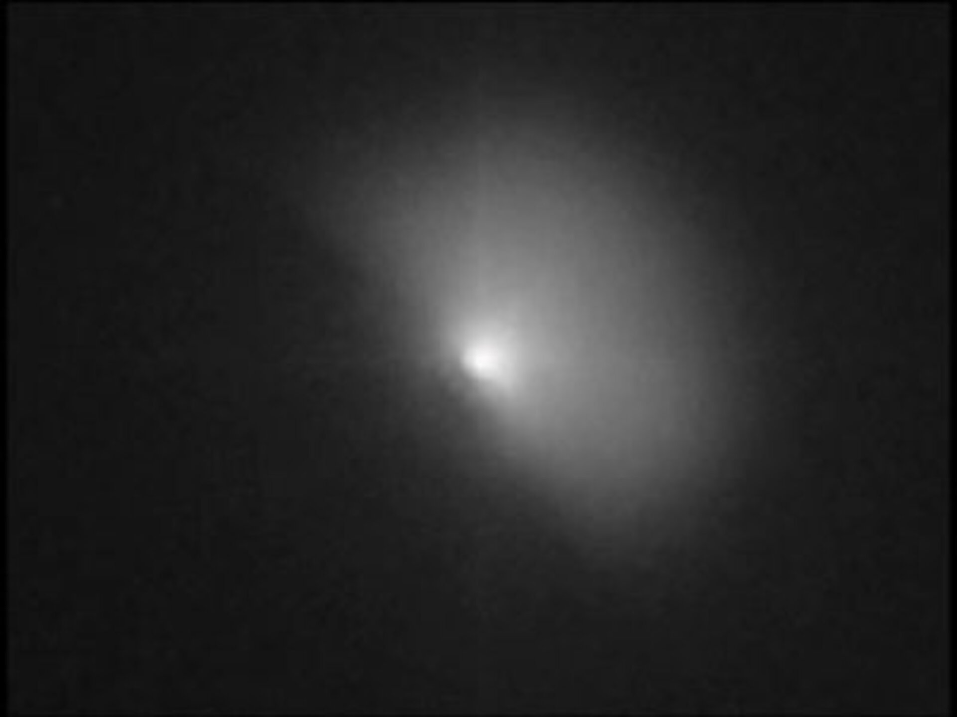 Hubble captures impact before and after