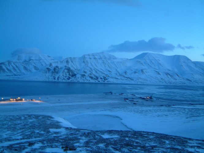 View of Svalsat, the ground station that will track SSETI Express