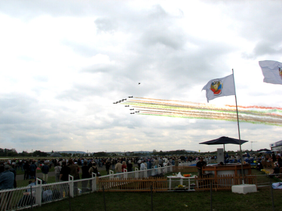 Le Frecce Tricolori al MAKS 2005