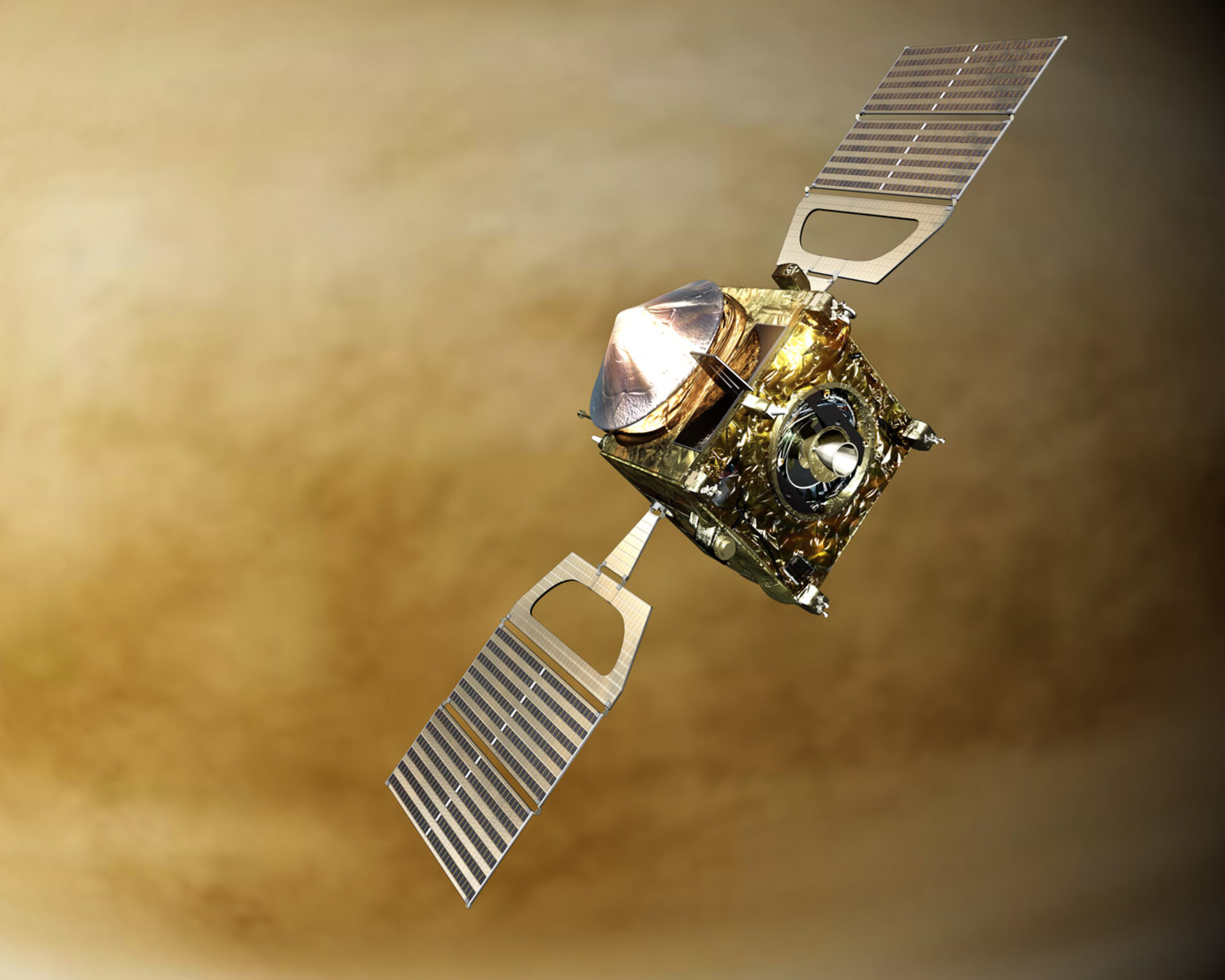 Artist's impression of Venus Express