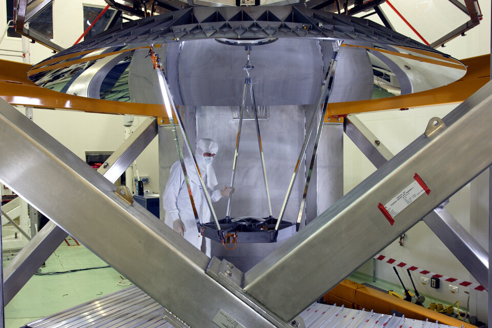 Herschel telescope alignment