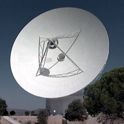 I dati scientifici di vari missioni arriveranno tramite questa antenna parabolica gigante
