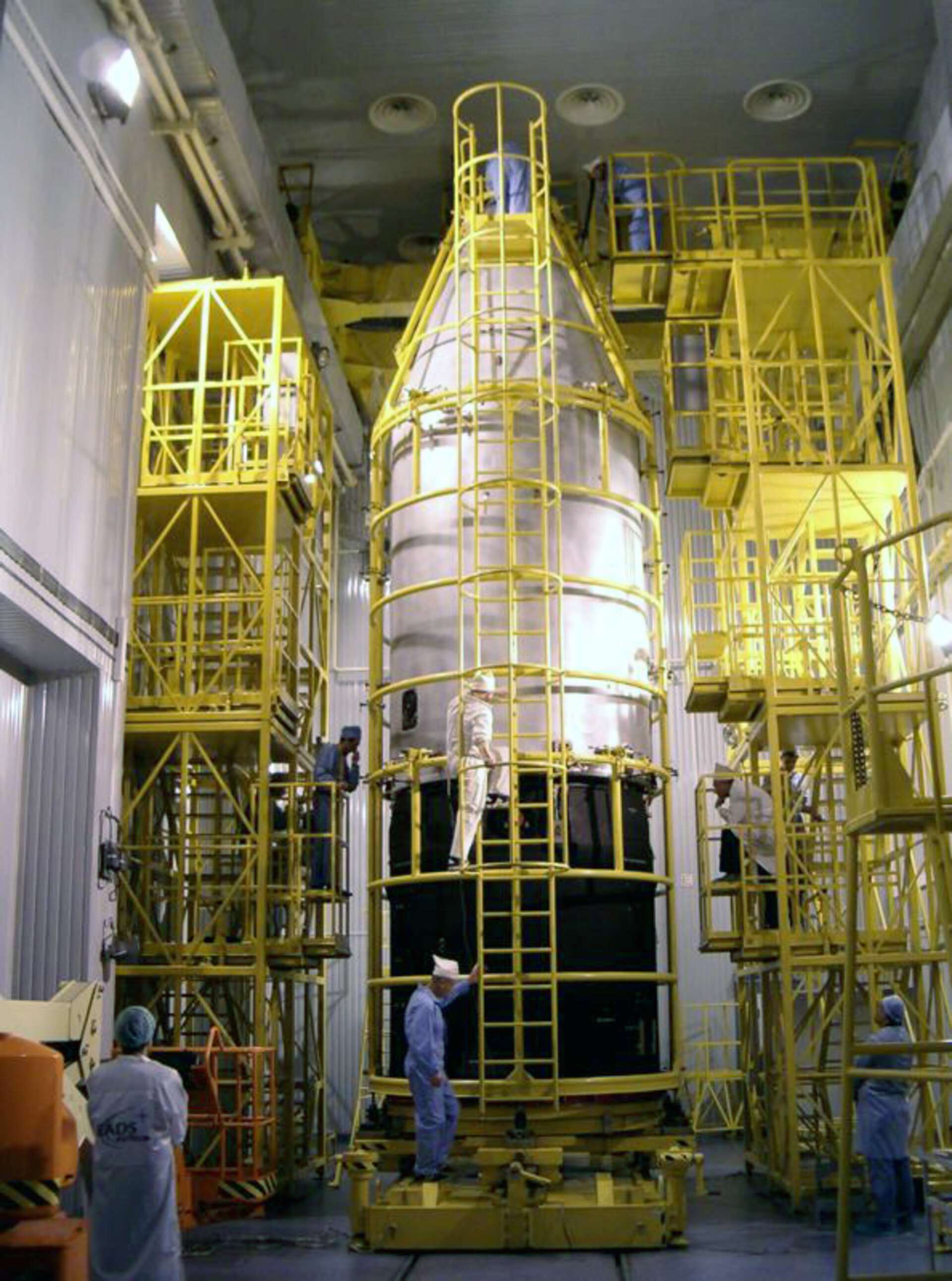 The upper stage of CryoSat's launcher