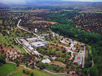 Aerial view of ESAC