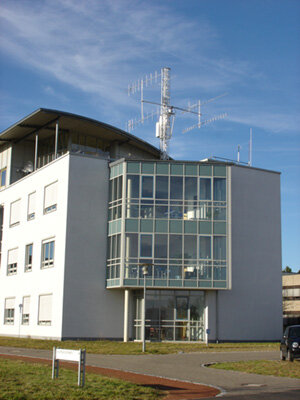 Antennenanlage der TU Würzburg für UWE-1