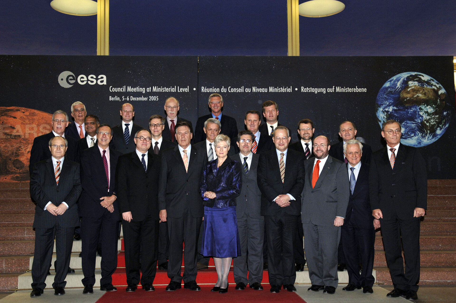 Participanti del Consiglio Ministeriale dell'ESA