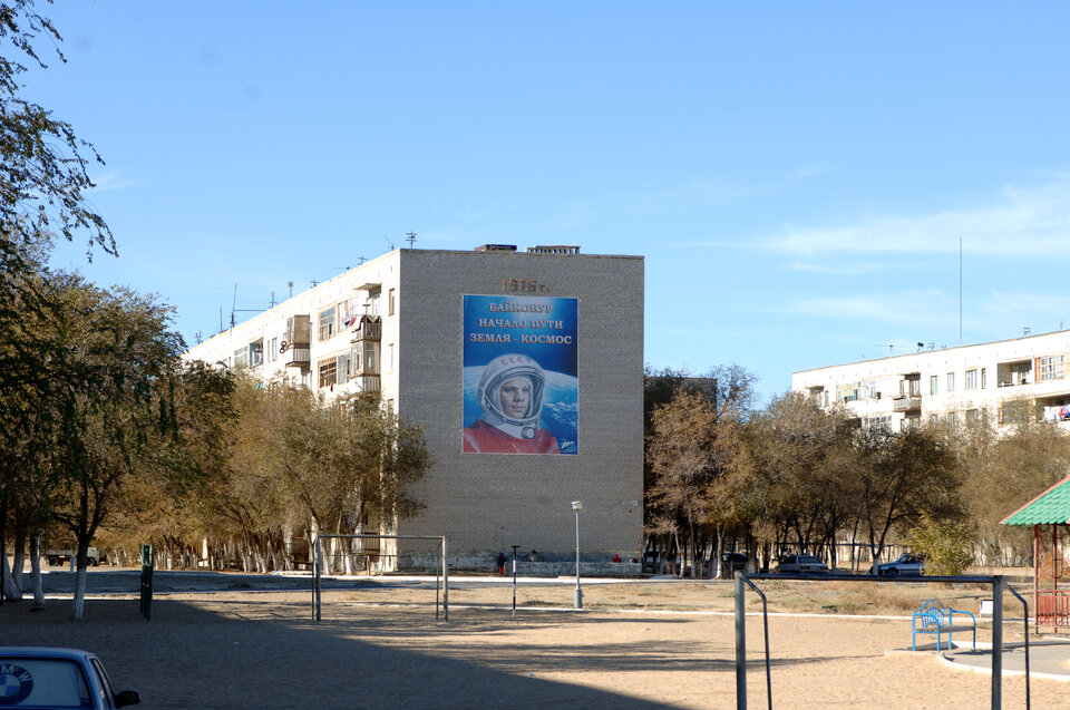 In the city of Baikonur, the memory of Gagarin is still alive!