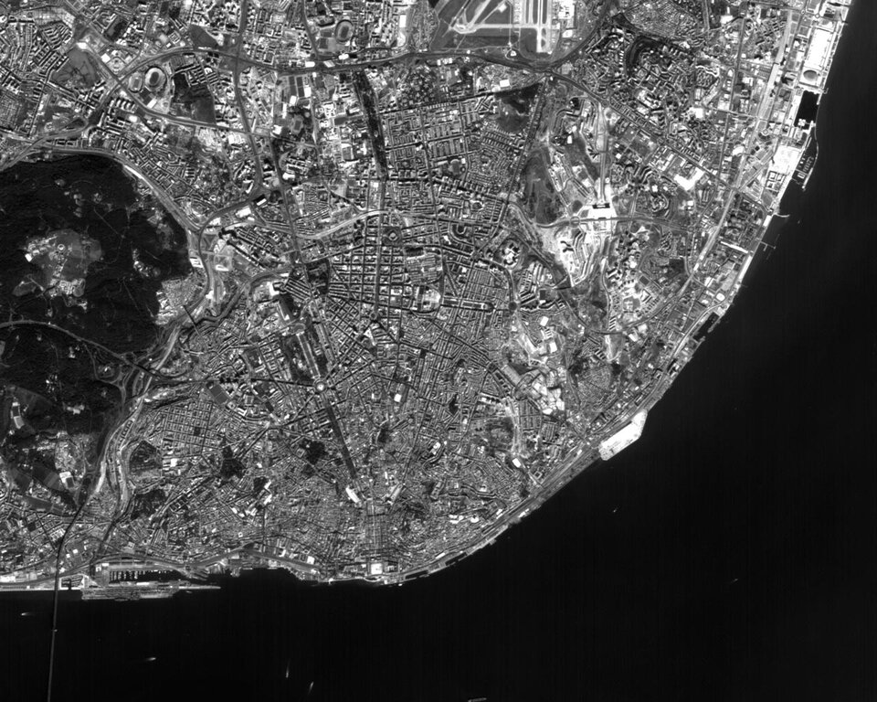 Lisbon seen by KOMPSAT-1