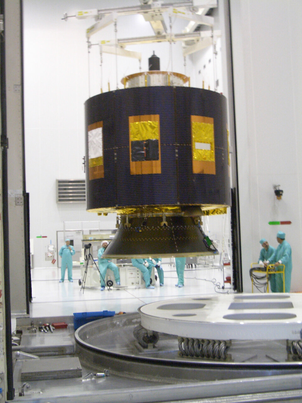 MSG-2 being prepared for launch