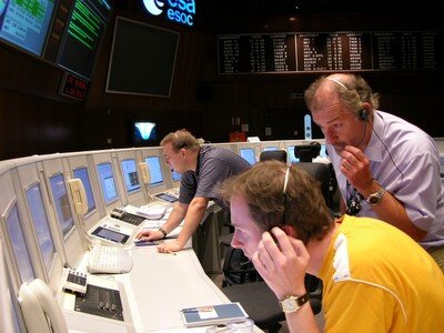 ESOC mission controllers