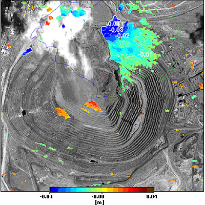 Palabora deformation from InSAR